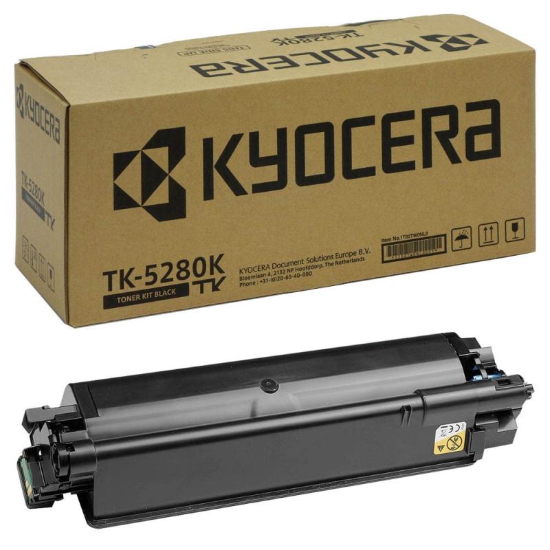 Kyocera Toner TK-5280K Schwarz - 13.000 Seiten Kyocera Toner TK-5280K Schwarz - 13.000 Seiten